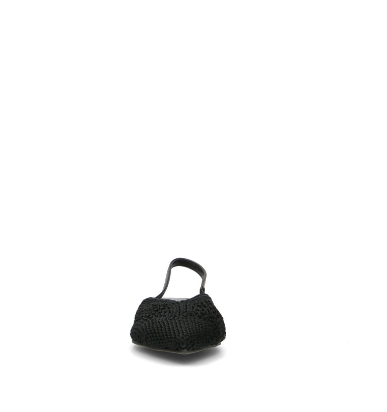 TOO LIKE Slingback donna nera