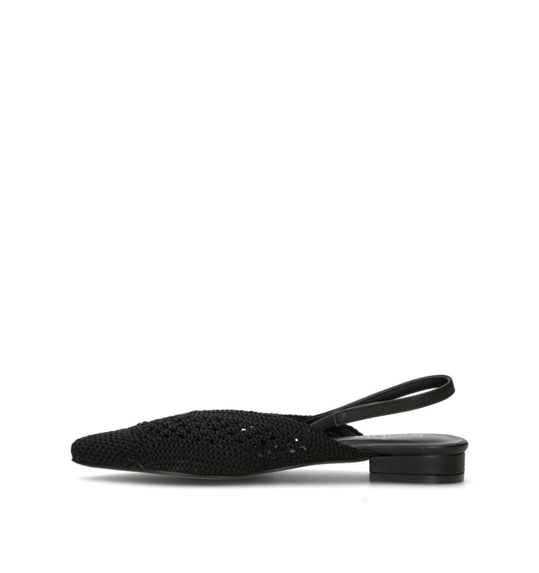 TOO LIKE Slingback donna nera