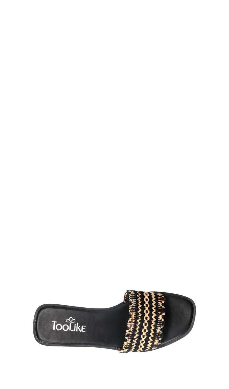 TOO LIKE Ciabatta donna nera