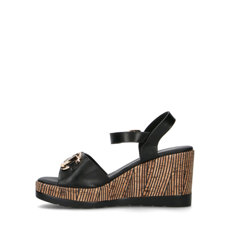 TOO LIKE Sandalo donna nero