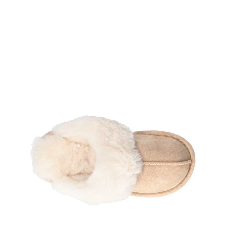 TOO LIKE Pantofola donna beige