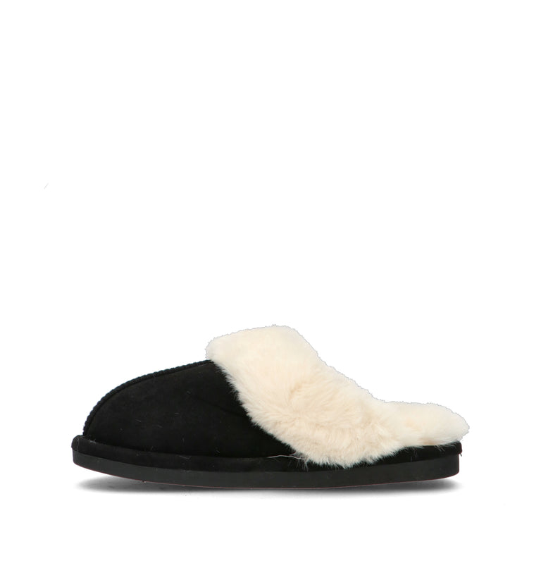 TOO LIKE Pantofola donna nera