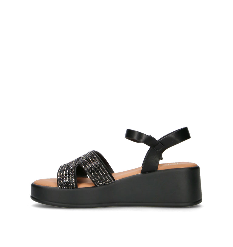 TOO LIKE Sandalo donna nero