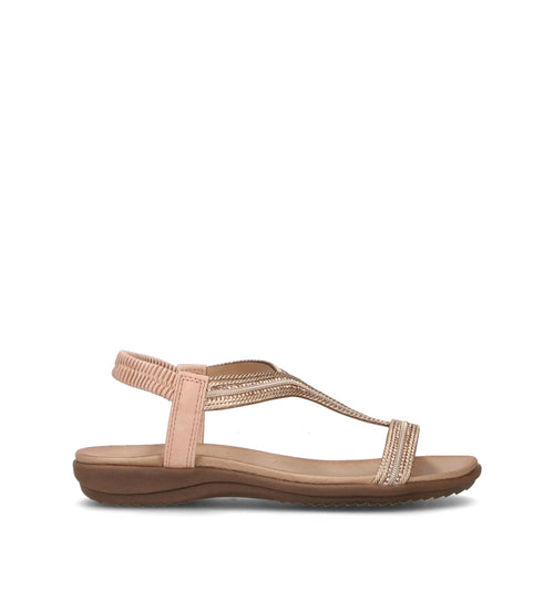 TOO LIKE Sandalo donna oro rosa