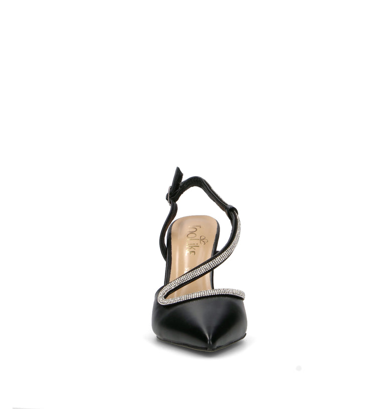 TOO LIKE Slingback donna nera