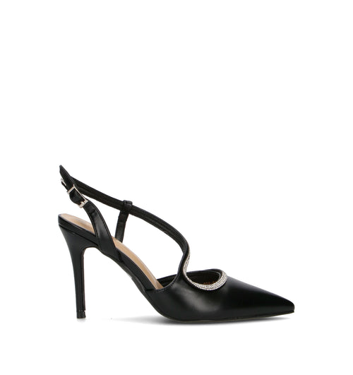 TOO LIKE Slingback donna nera
