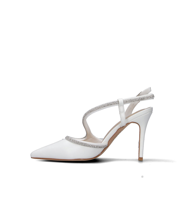 TOO LIKE Slingback donna bianca