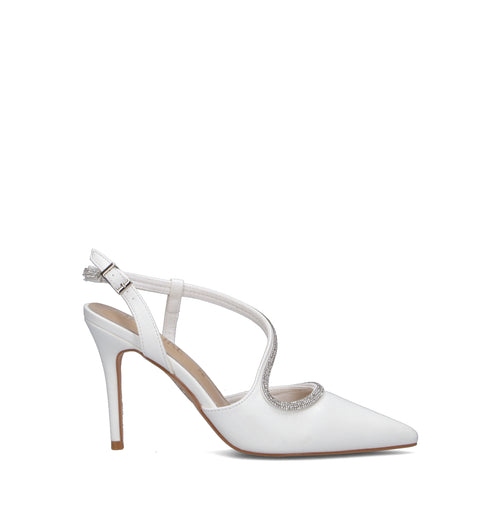 TOO LIKE Slingback donna bianca