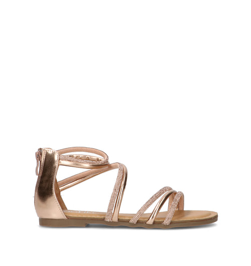 TOO LIKE Sandalo donna oro rosa