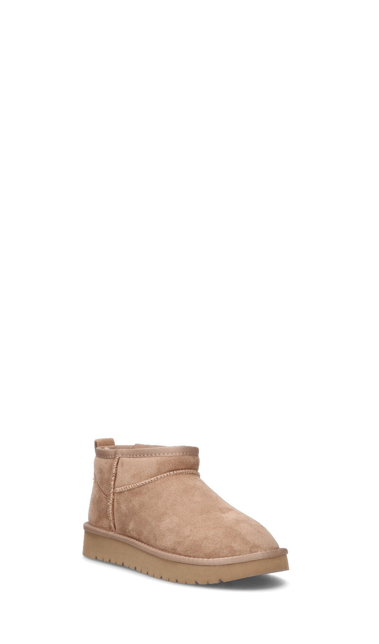 TOO LIKE Stivaletto pelo donna beige