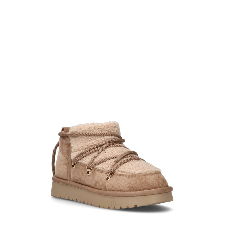 TOO LIKE Stivaletto pelo donna beige