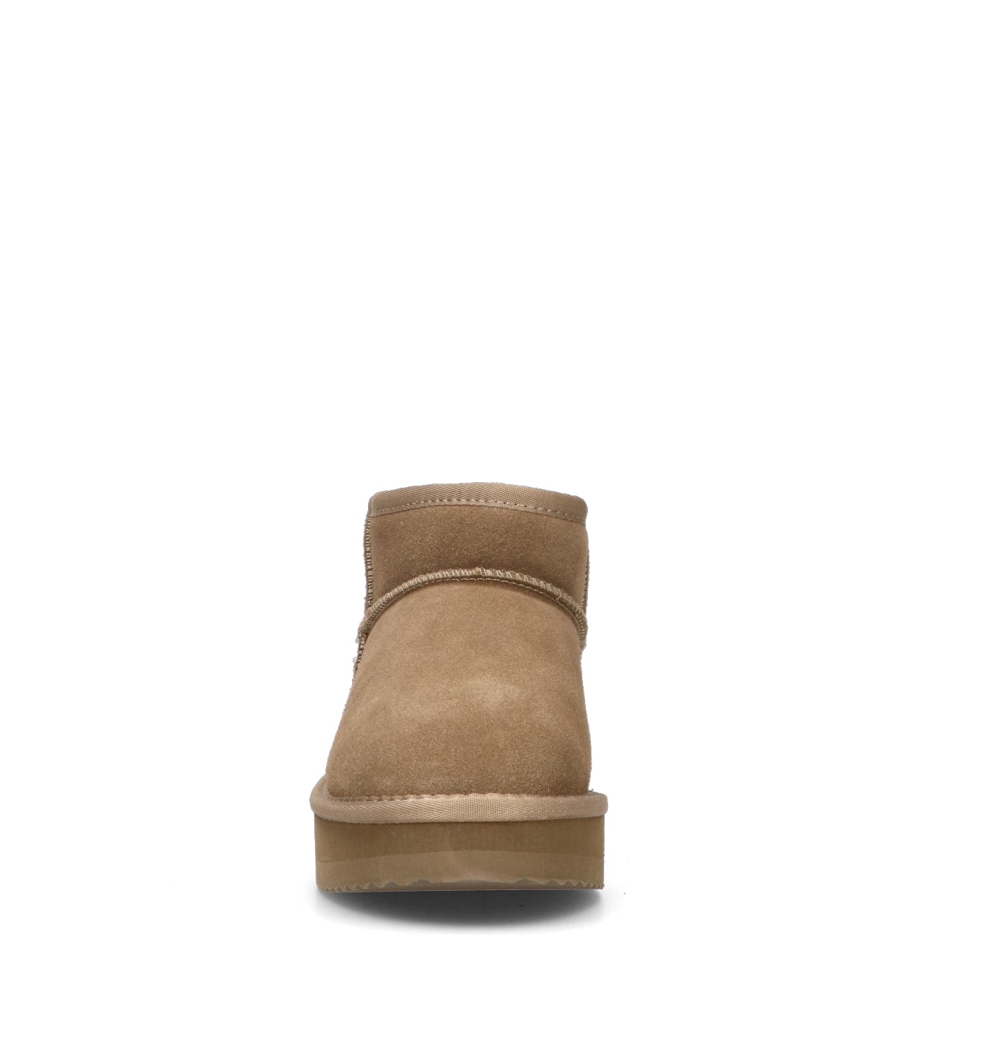 TOO LIKE Stivaletto pelo donna beige in suede