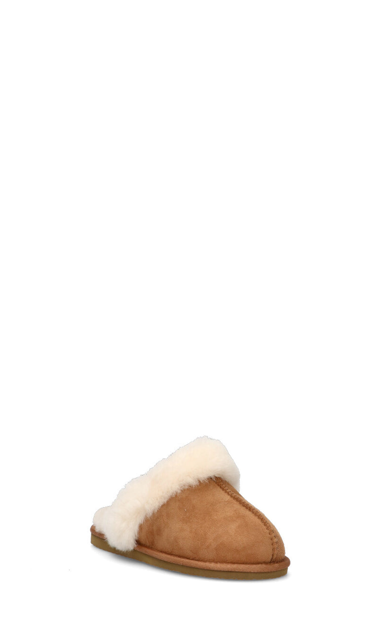 TOO LIKE Ciabatta donna chestnut in suede
