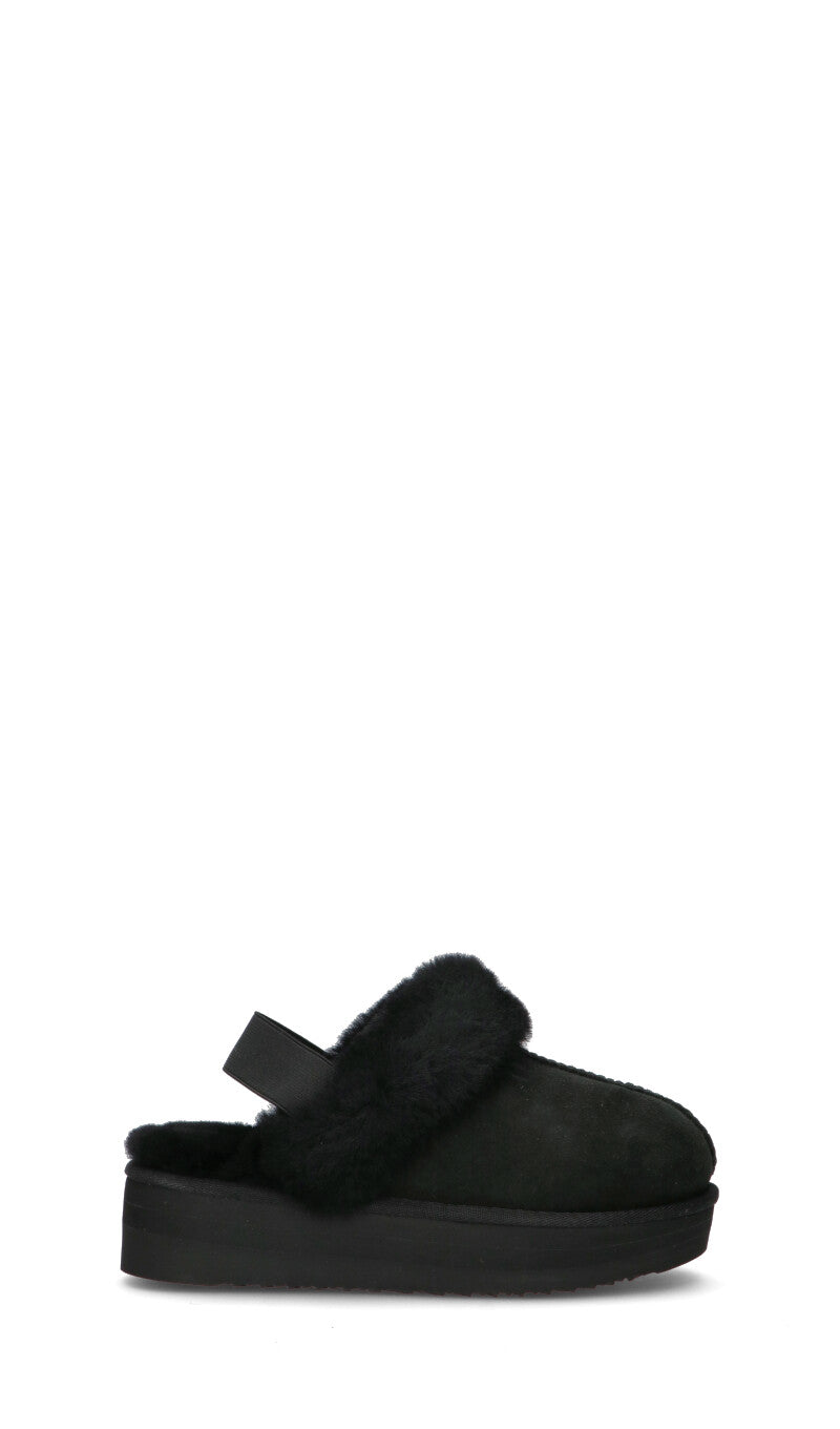 TOO LIKE Sabot donna nero in suede