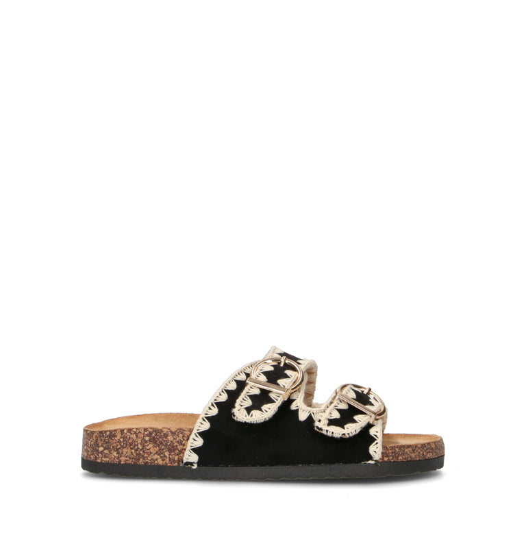 TOO LIKE Ciabatta donna nera