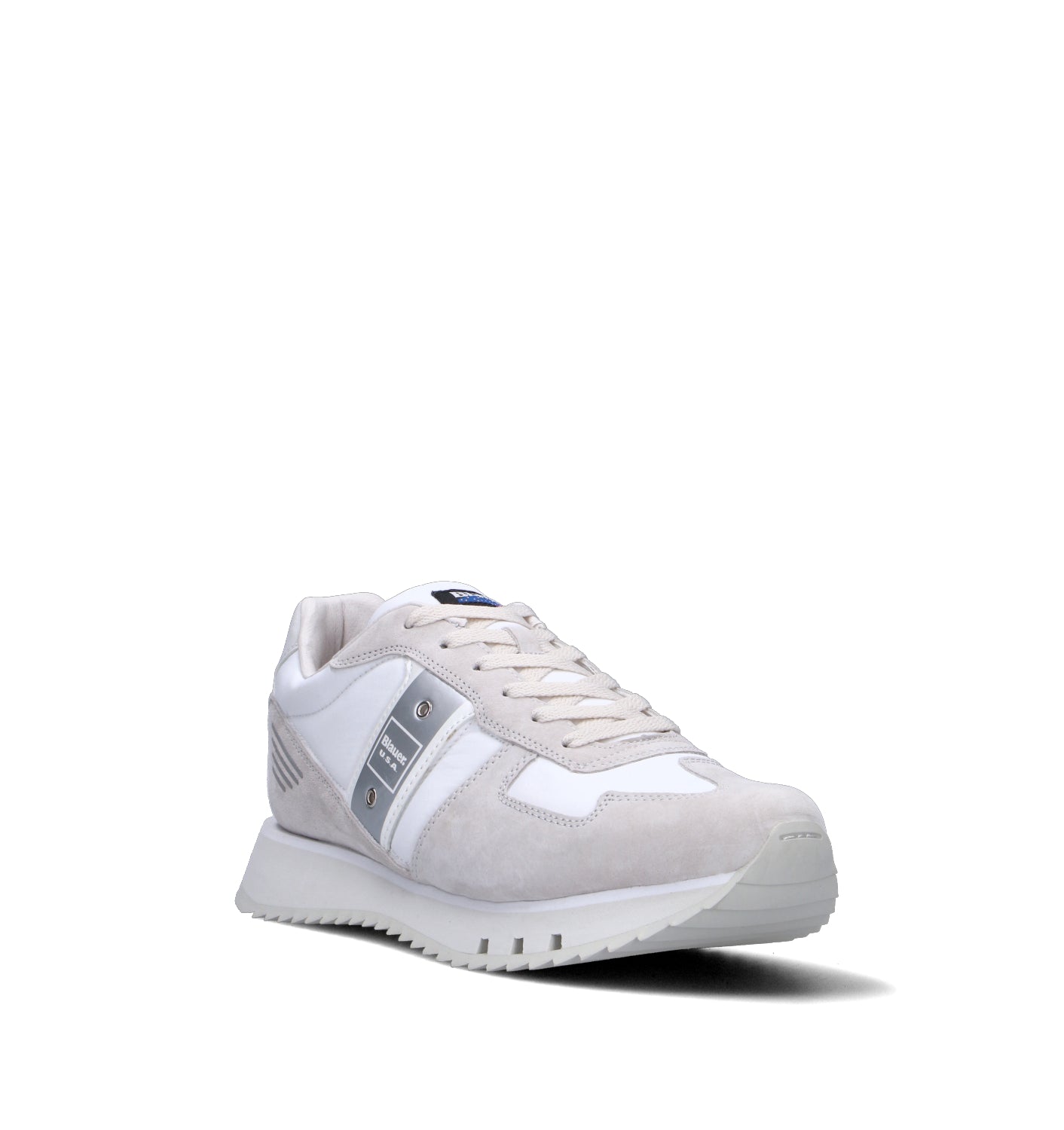 BLAUER Sneaker uomo bianca