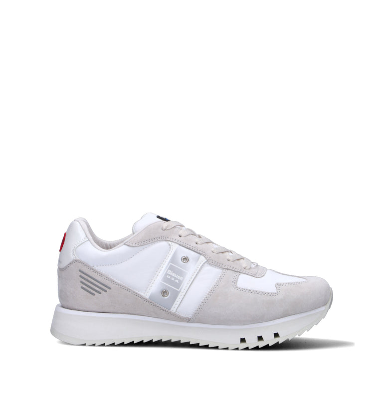 BLAUER Sneaker uomo bianca