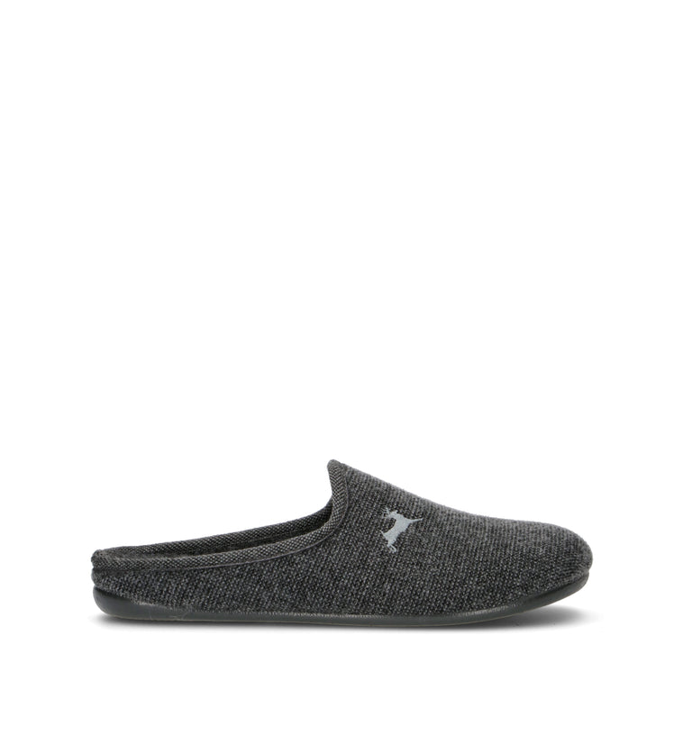 TRATTI Pantofola uomo grigia