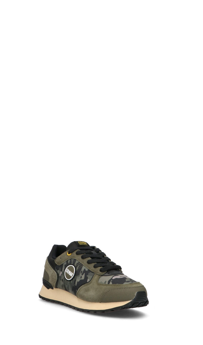 COLMAR Sneaker uomo militare in suede