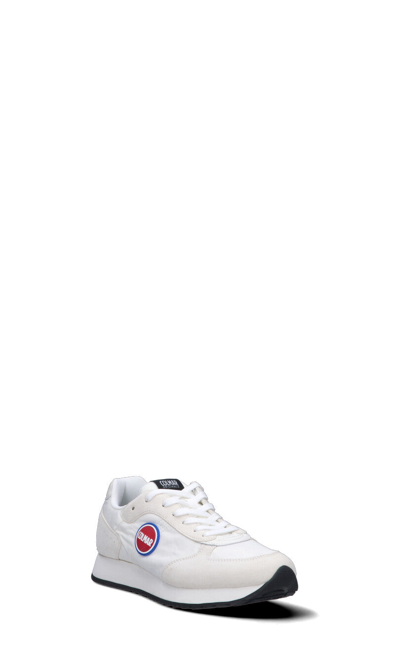 COLMAR Sneaker uomo bianca in suede