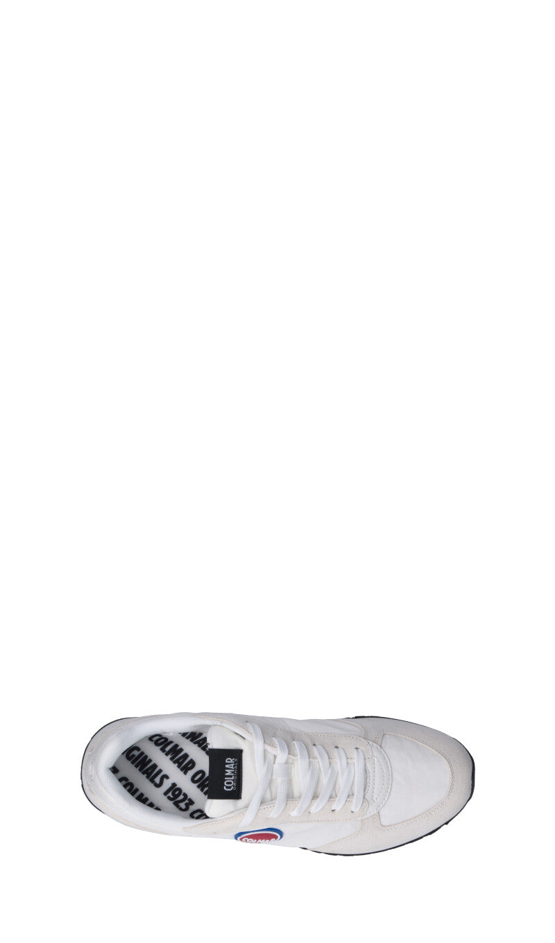 COLMAR Sneaker uomo bianca in suede