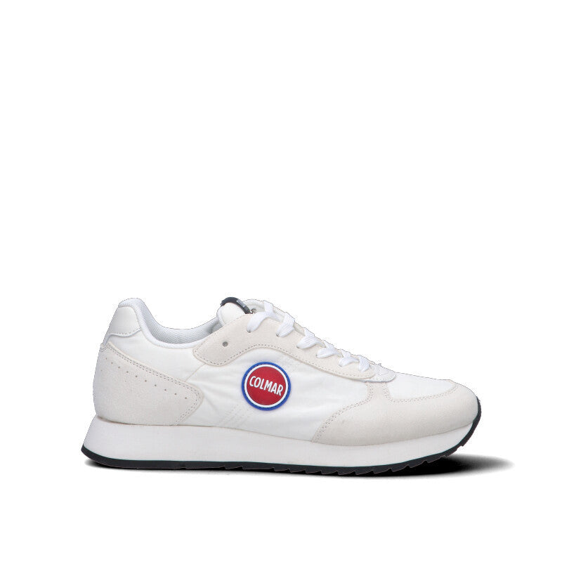 COLMAR Sneaker uomo bianca in suede