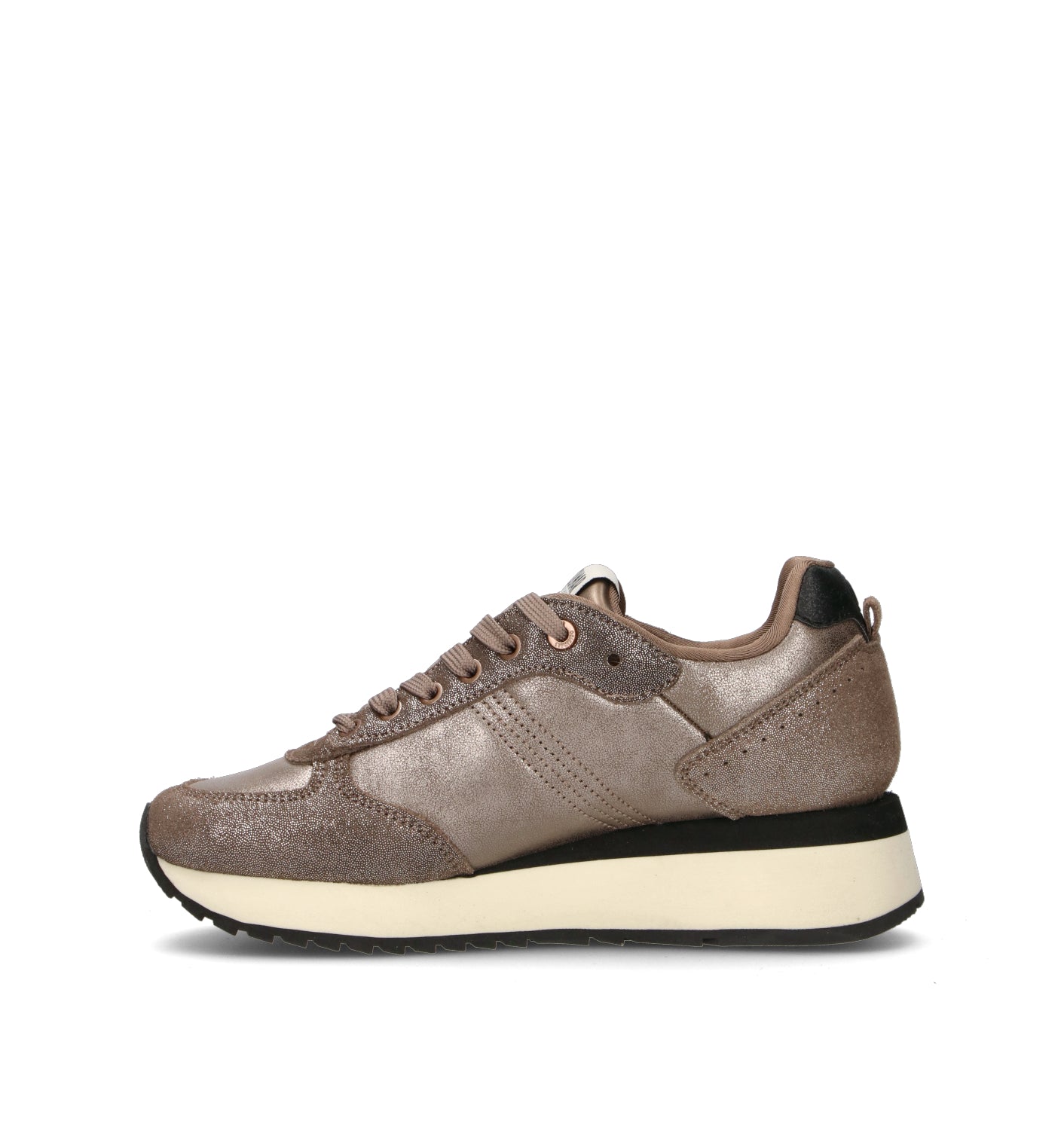 COLMAR Sneaker donna taupe in pelle