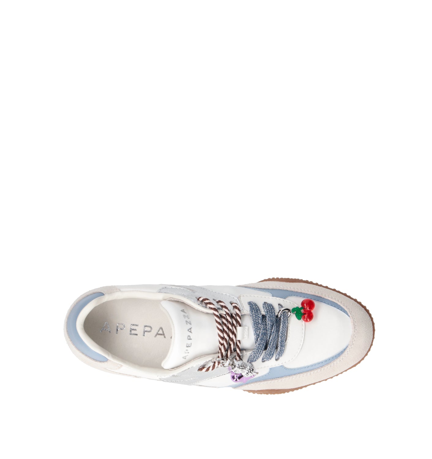 APEPAZZA Sneaker donna bianca