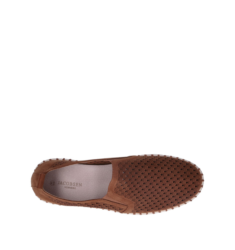 JACOBSEN Slip on uomo marrone