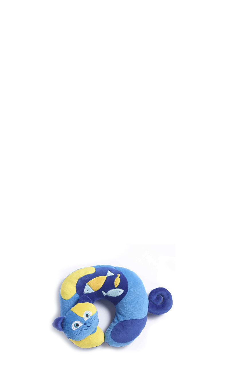TRAVEL BLUE Cuscino da viaggio bimbi