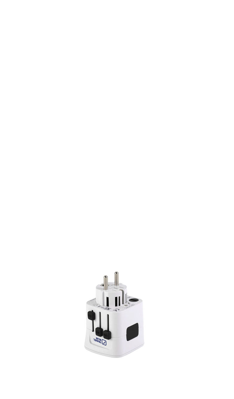 TRAVEL BLUE Adattatore elettrico universale da viaggio