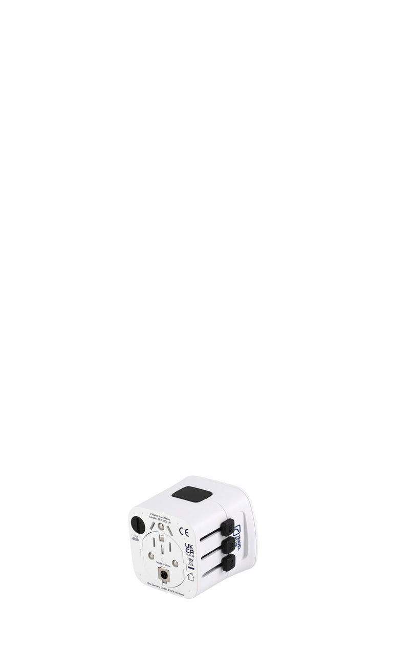 TRAVEL BLUE Adattatore elettrico universale da viaggio