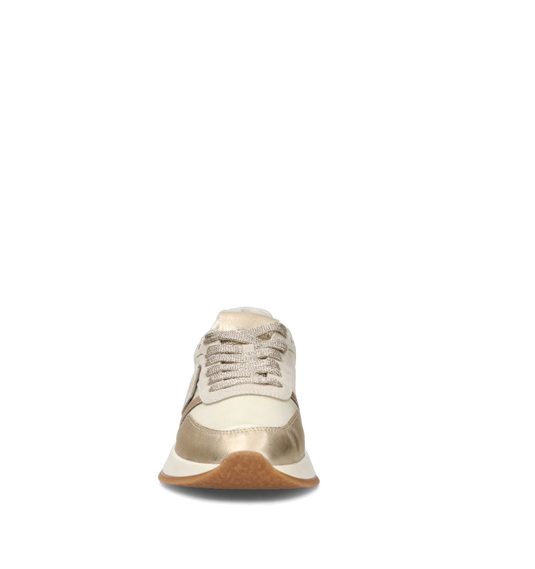 PHILIPPE MODEL Sneaker donna panna/oro