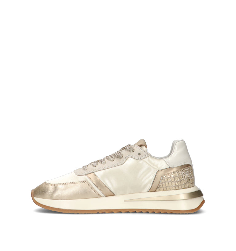 PHILIPPE MODEL Sneaker donna panna/oro