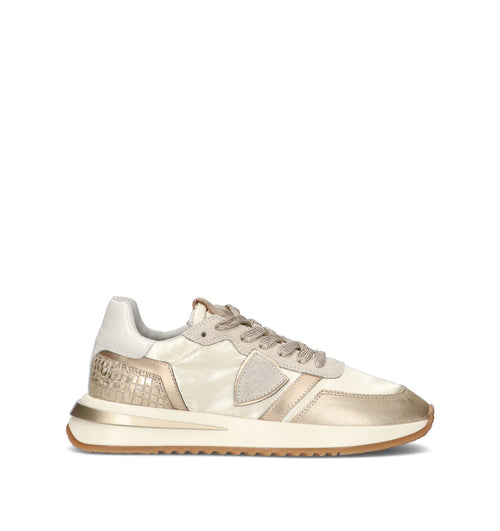 PHILIPPE MODEL Sneaker donna panna/oro