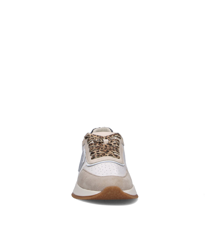 PHILIPPE MODEL Sneaker donna bianca/sabbia
