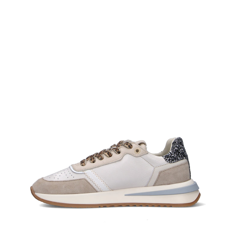 PHILIPPE MODEL Sneaker donna bianca/sabbia