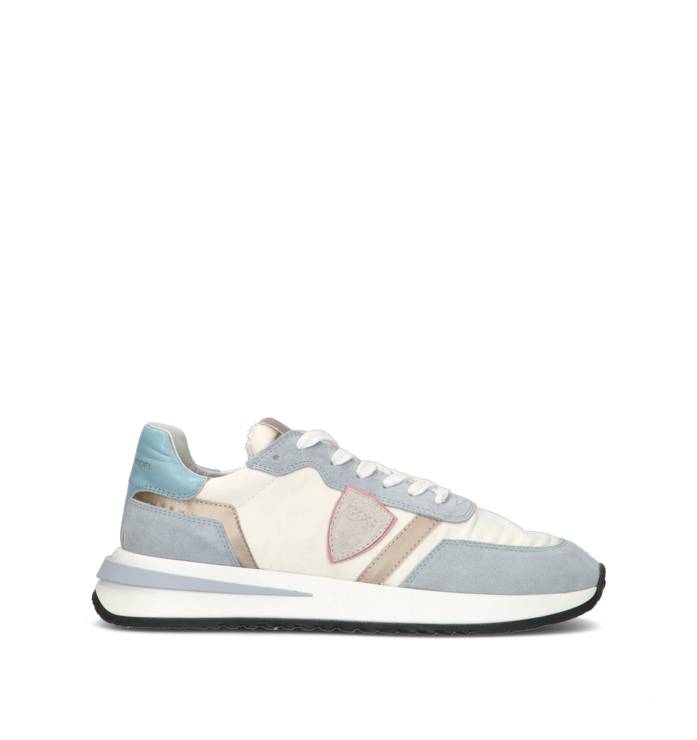 PHILIPPE MODEL Sneaker donna bianca/azzurra