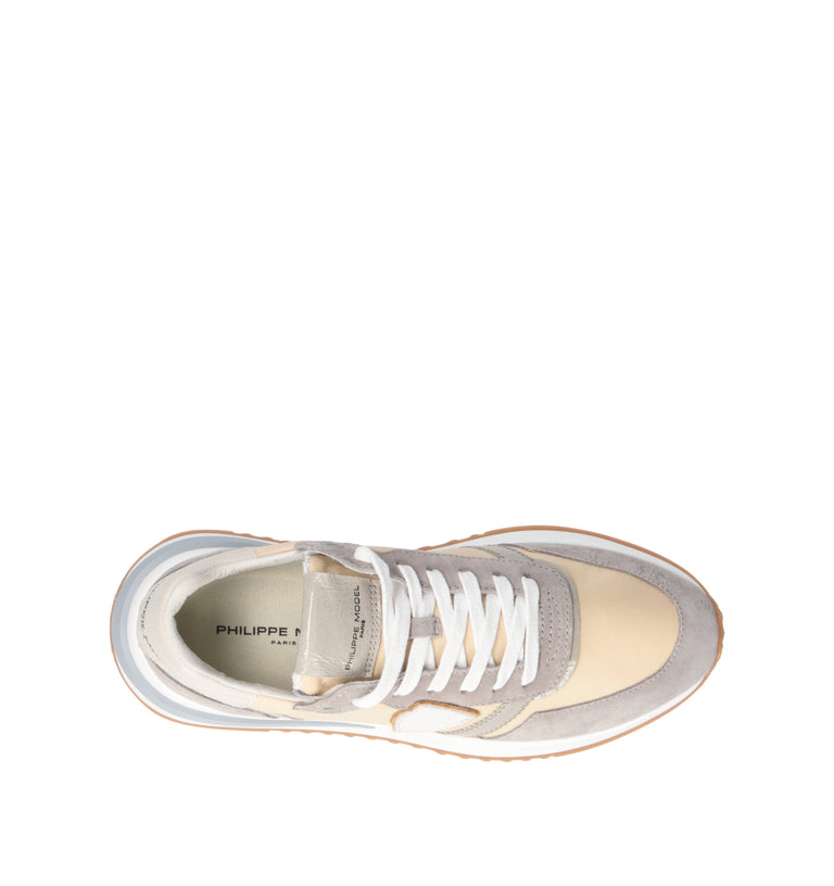 PHILIPPE MODEL Sneaker donna panna/grigia