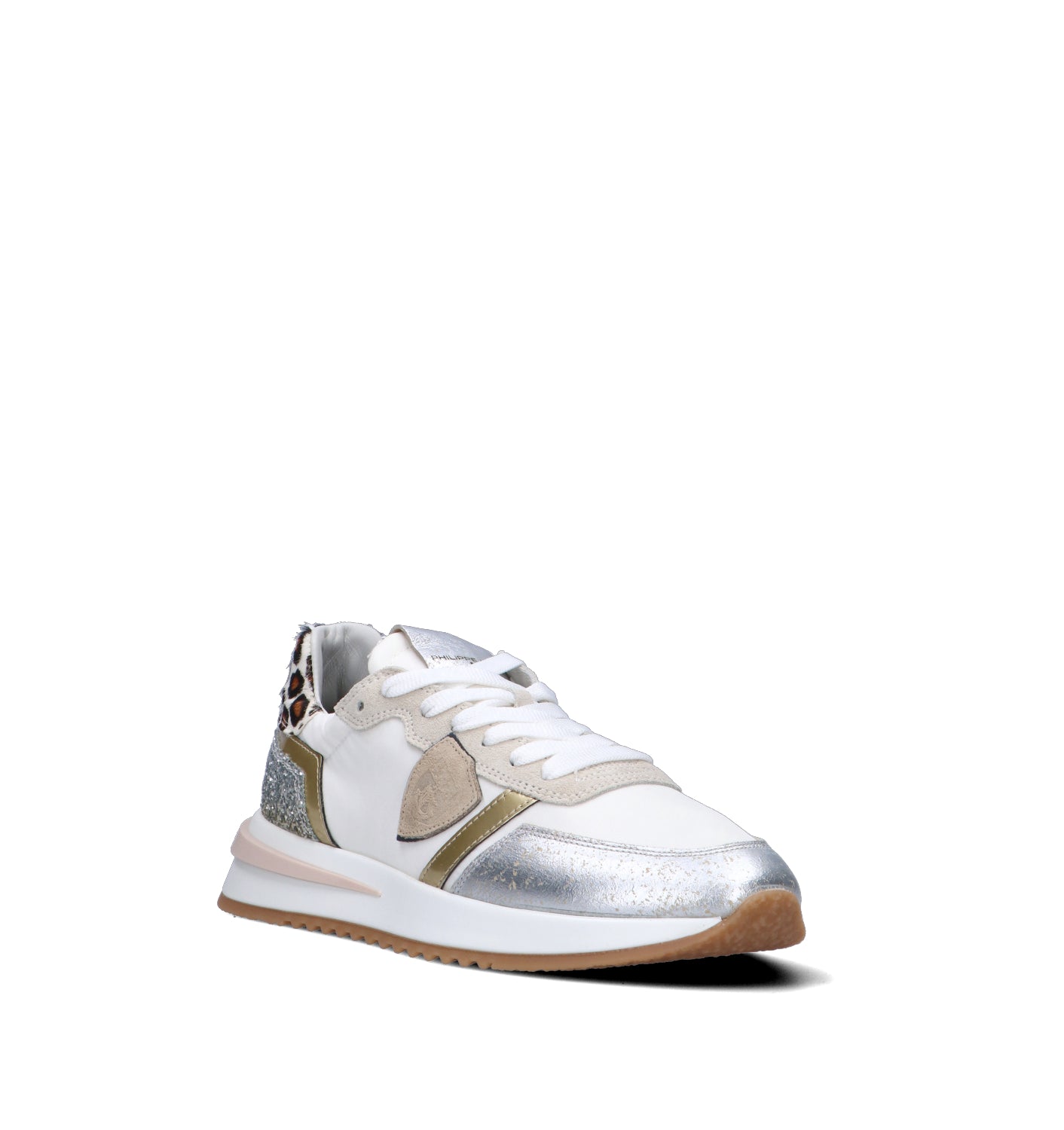 PHILIPPE MODEL Sneaker donna bianca/argento