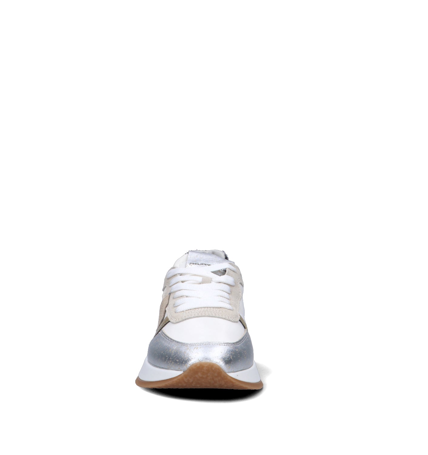 PHILIPPE MODEL Sneaker donna bianca/argento