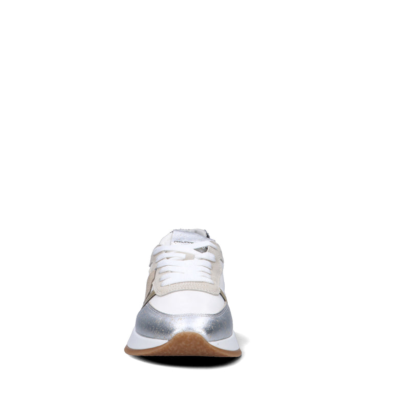 PHILIPPE MODEL Sneaker donna bianca/argento