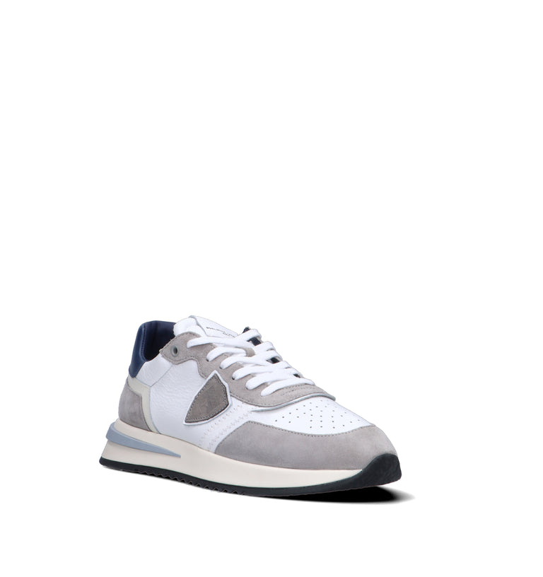 PHILIPPE MODEL Sneaker uomo bianca/blu