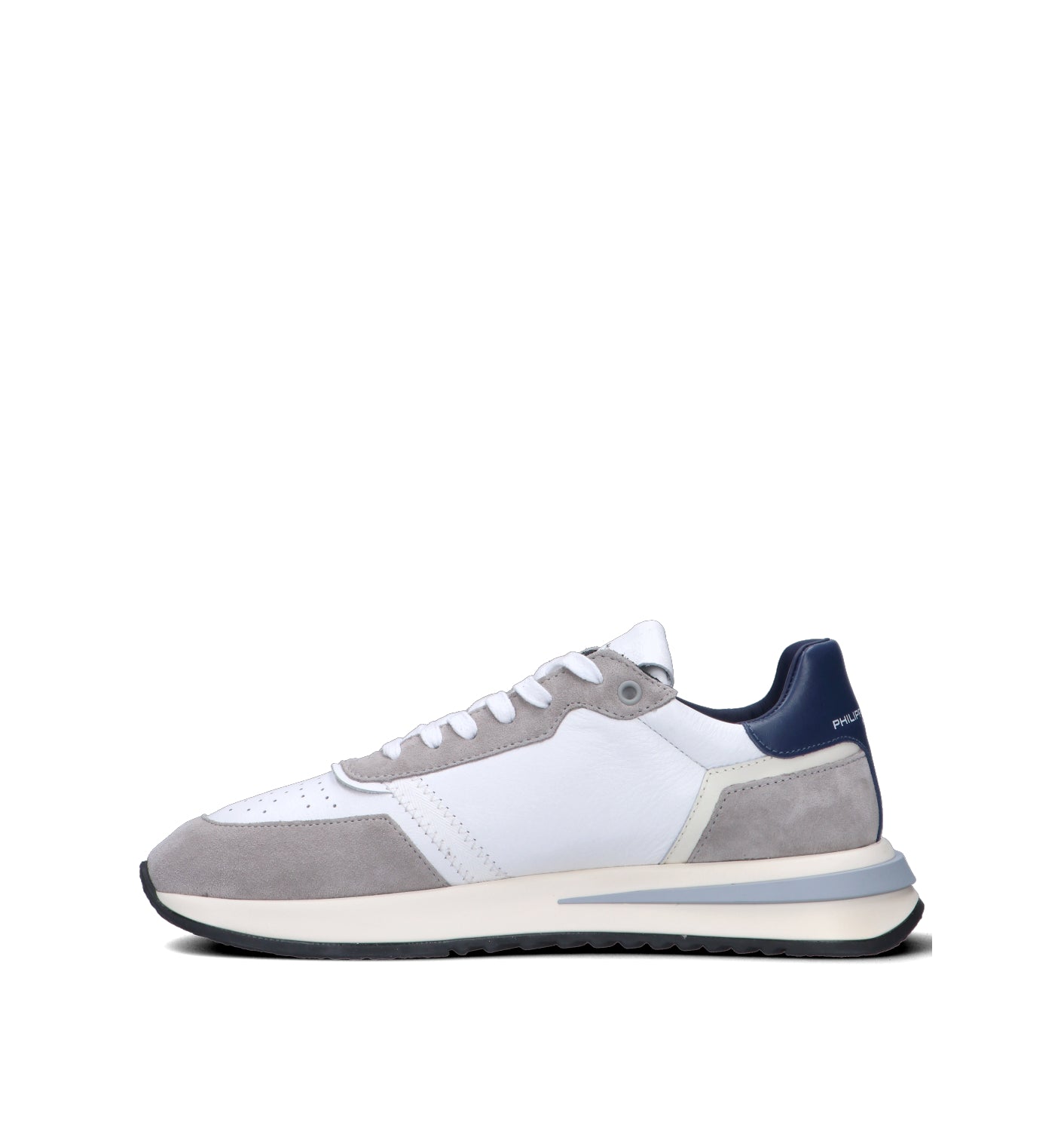 PHILIPPE MODEL Sneaker uomo bianca/blu