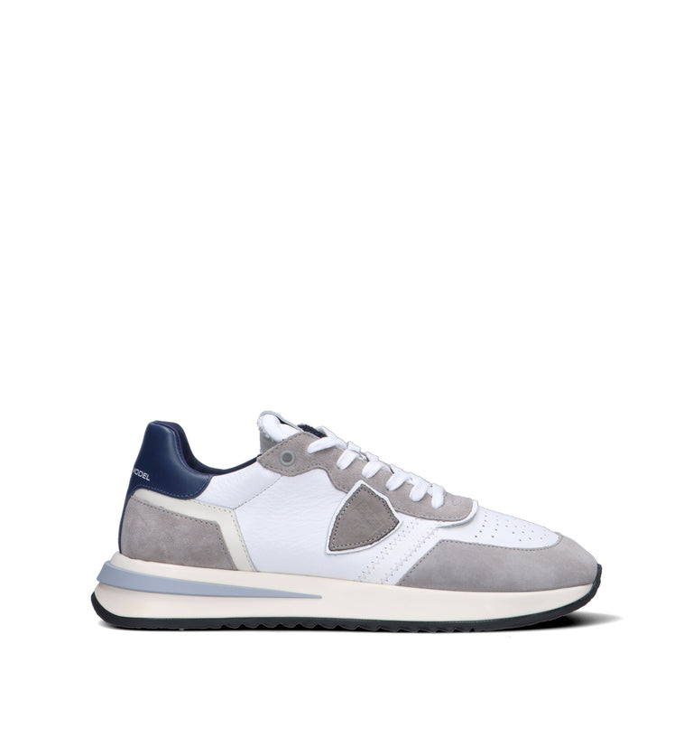 PHILIPPE MODEL Sneaker uomo bianca/blu