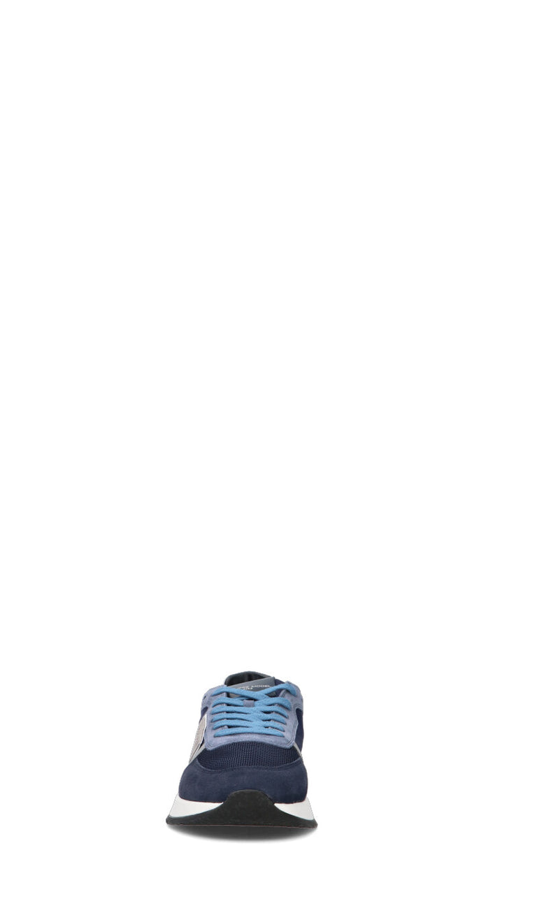PHILIPPE MODEL Sneaker uomo blu in suede