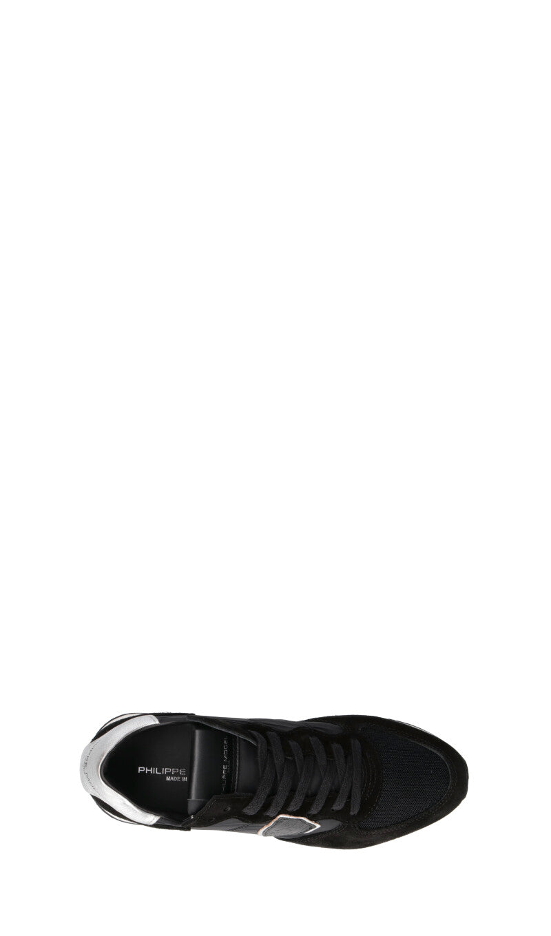 PHILIPPE MODEL Sneaker donna nera in pelle