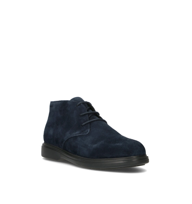 GEOX Polacco uomo blu in suede