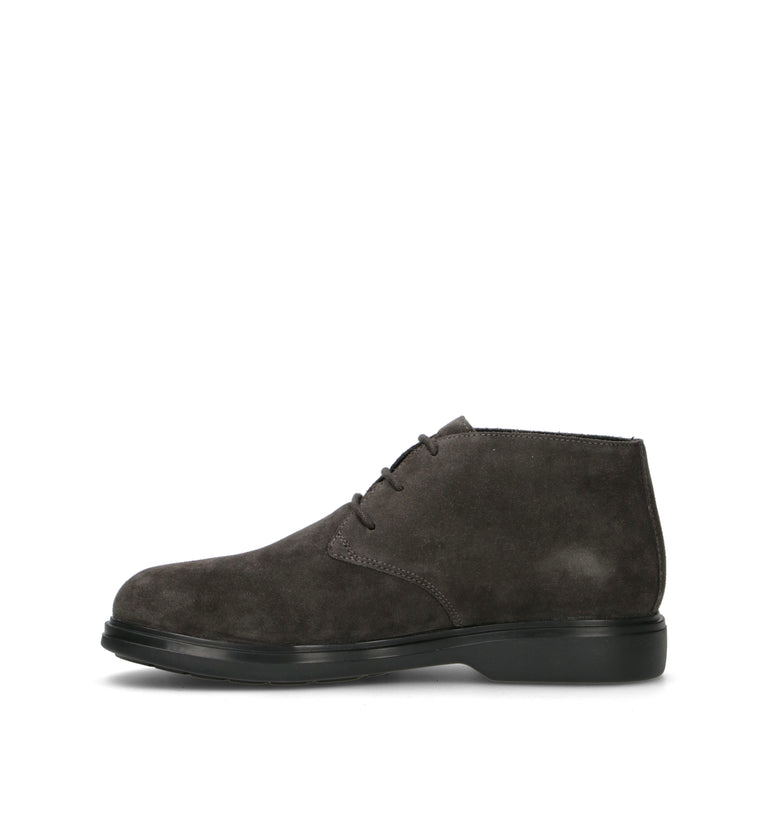 GEOX Polacco uomo grigio in suede