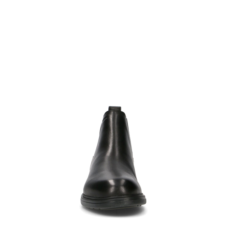 GEOX Tronchetto uomo nero in pelle